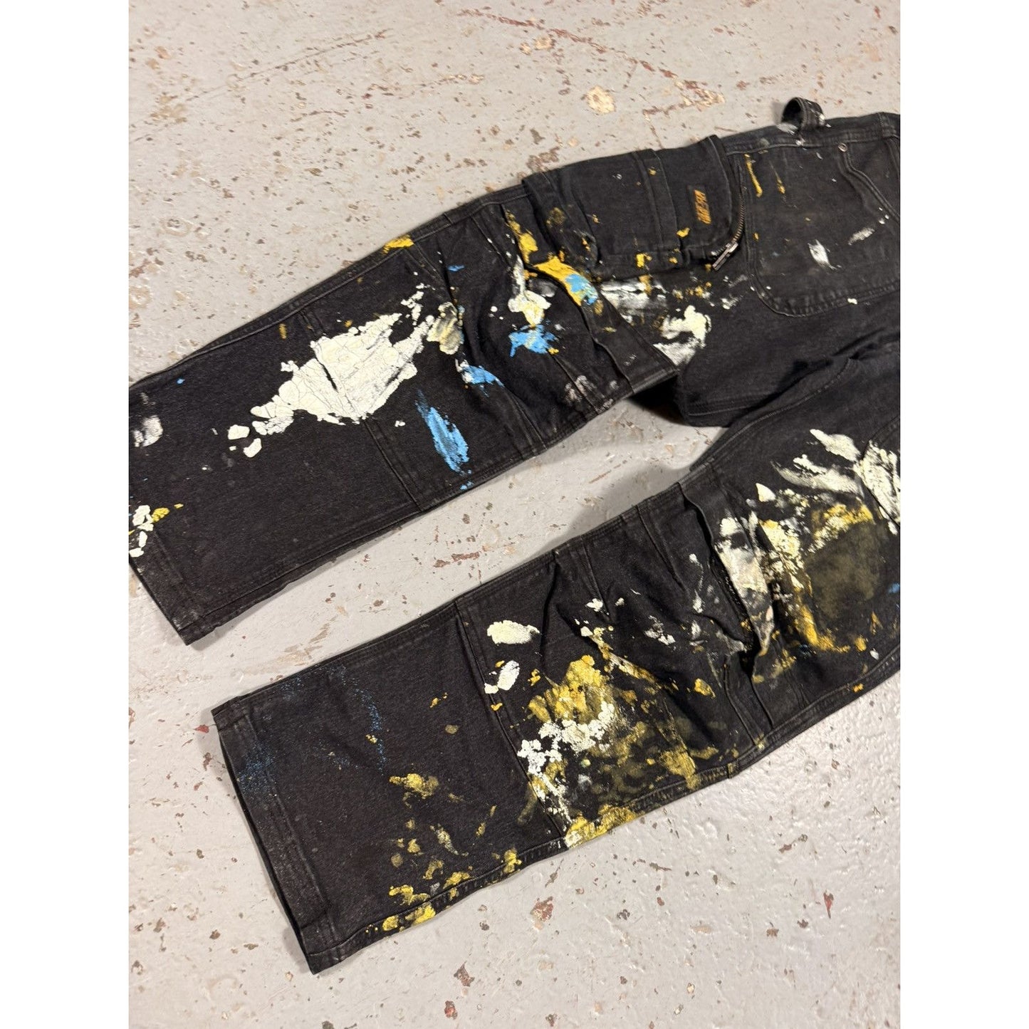 Worker Painter Splash Cargo Pants