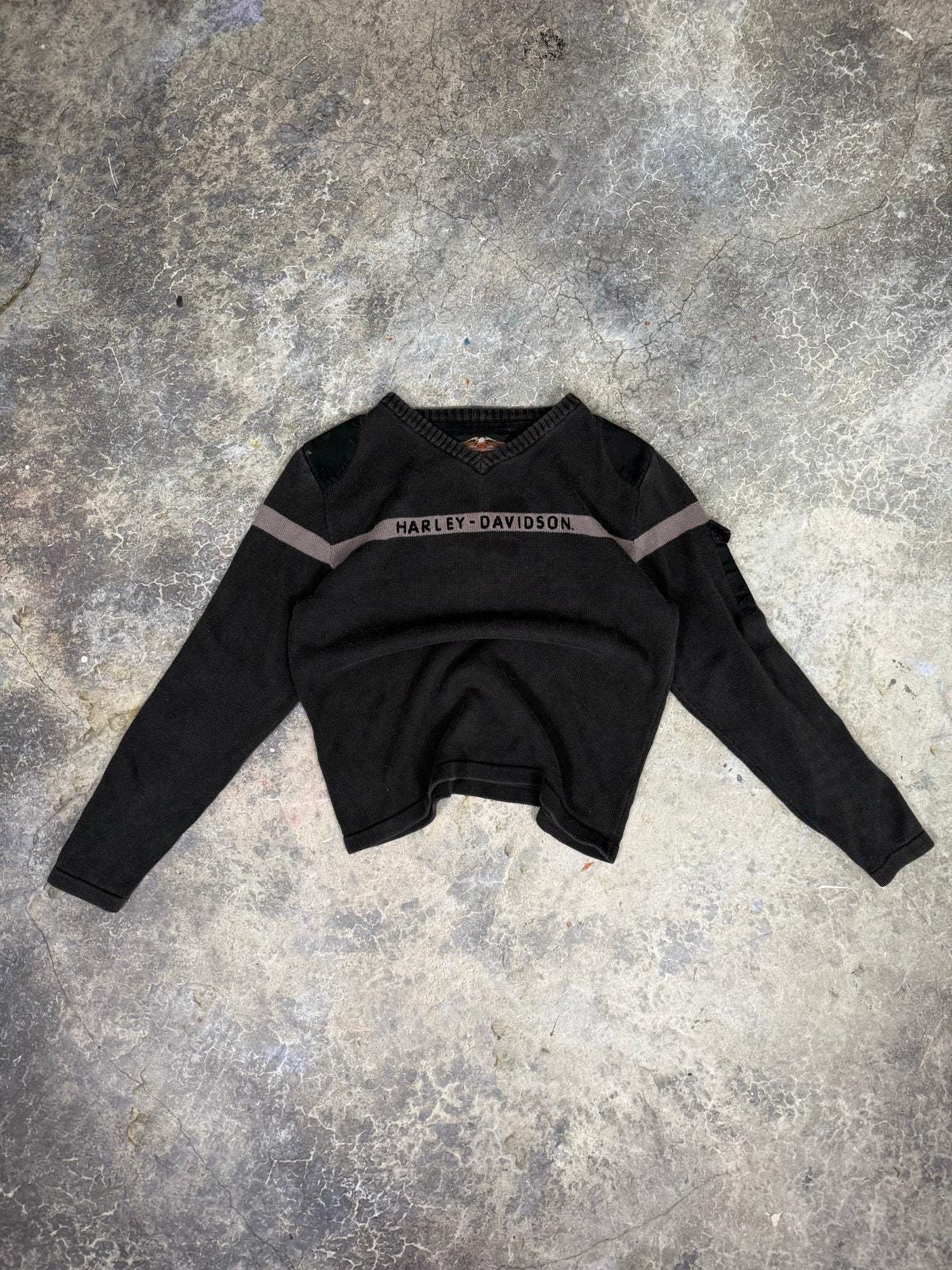 Vintage Harley Waffle Sweater