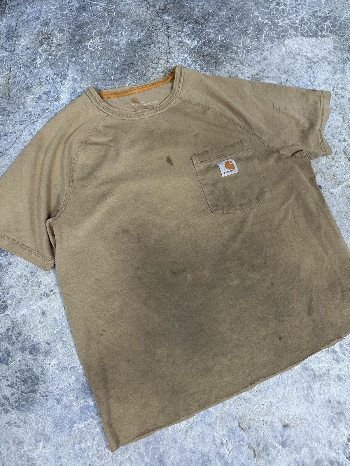 Vintage Distressed Carhartt Tight Tee