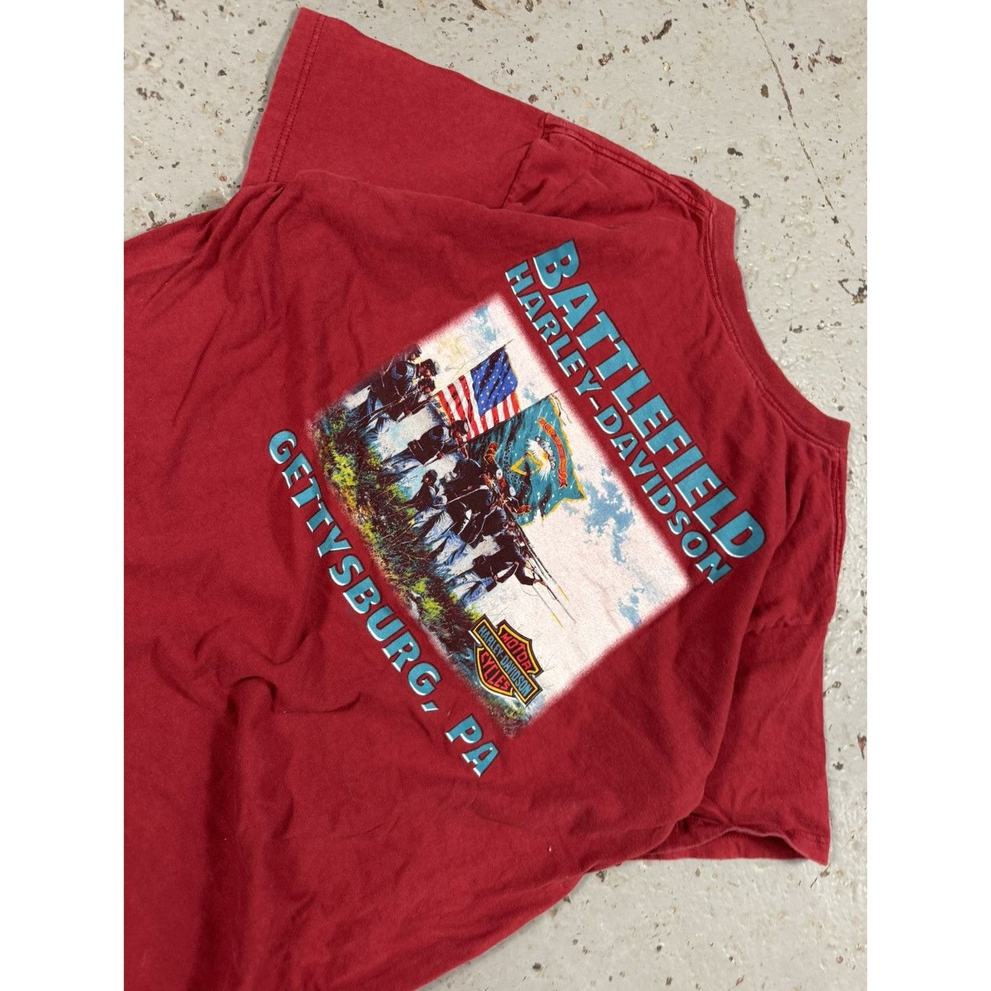 Vintage Harley Davidson Rifle Tee