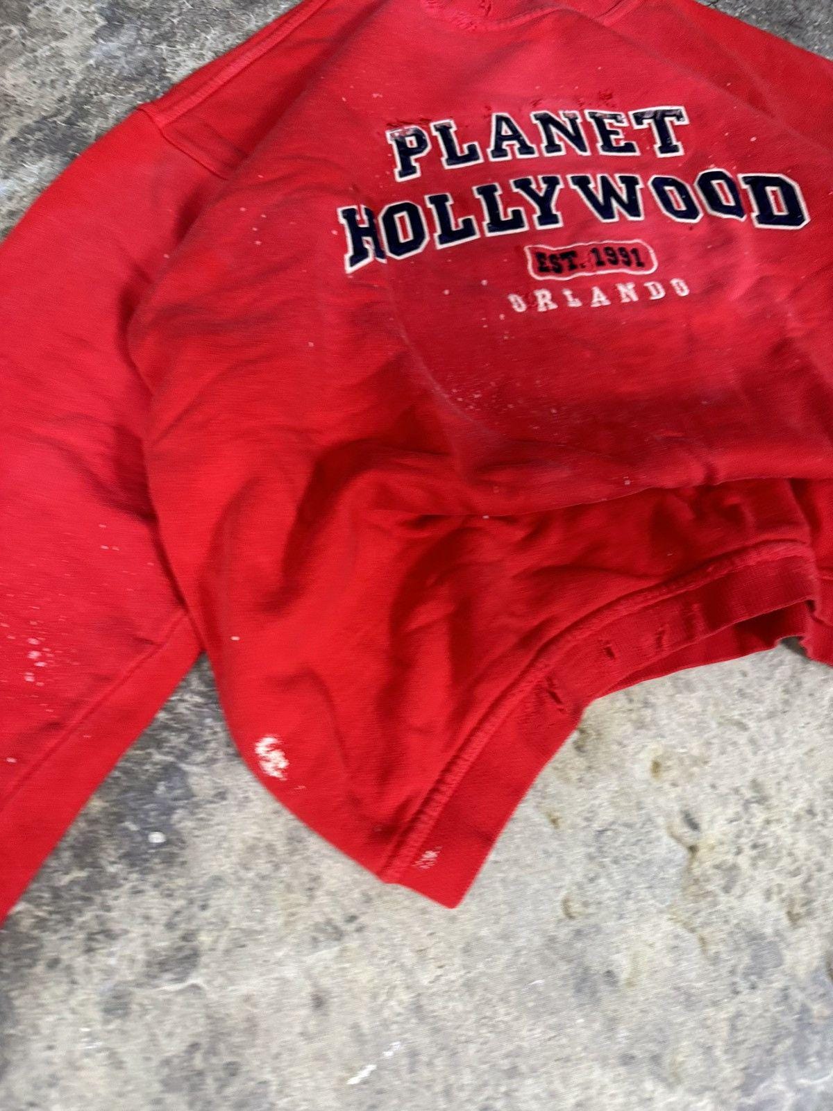 Vintage Thrashed Planet Hollywood Crewneck