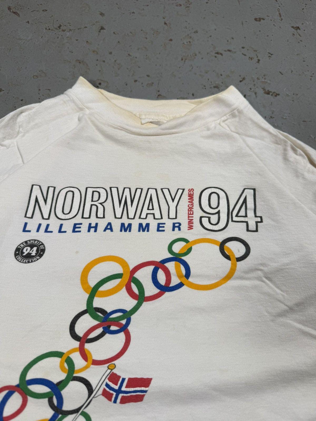 Vintage 1994 Norway Olympics Single Stitch Tee
