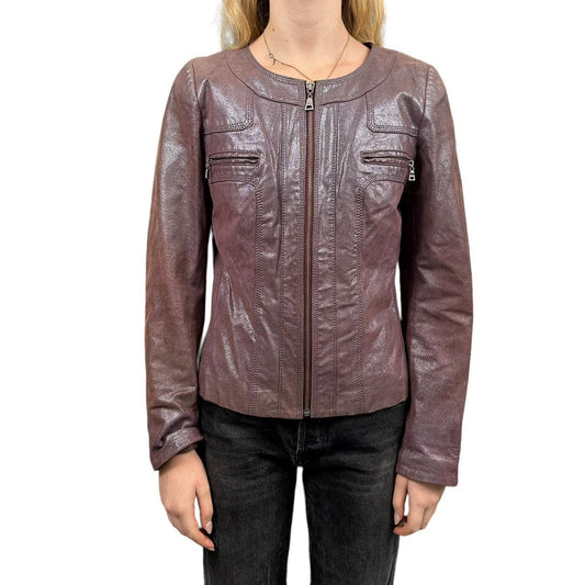 Vintage danier leather jacket length