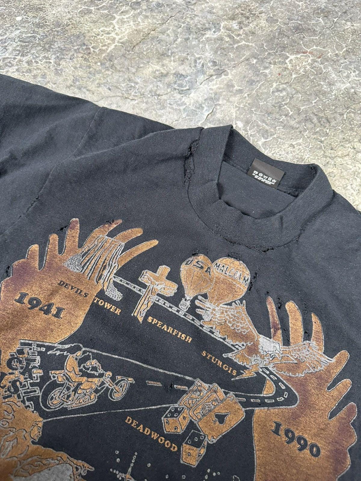 Vintage Thrashed Bike Week Tee