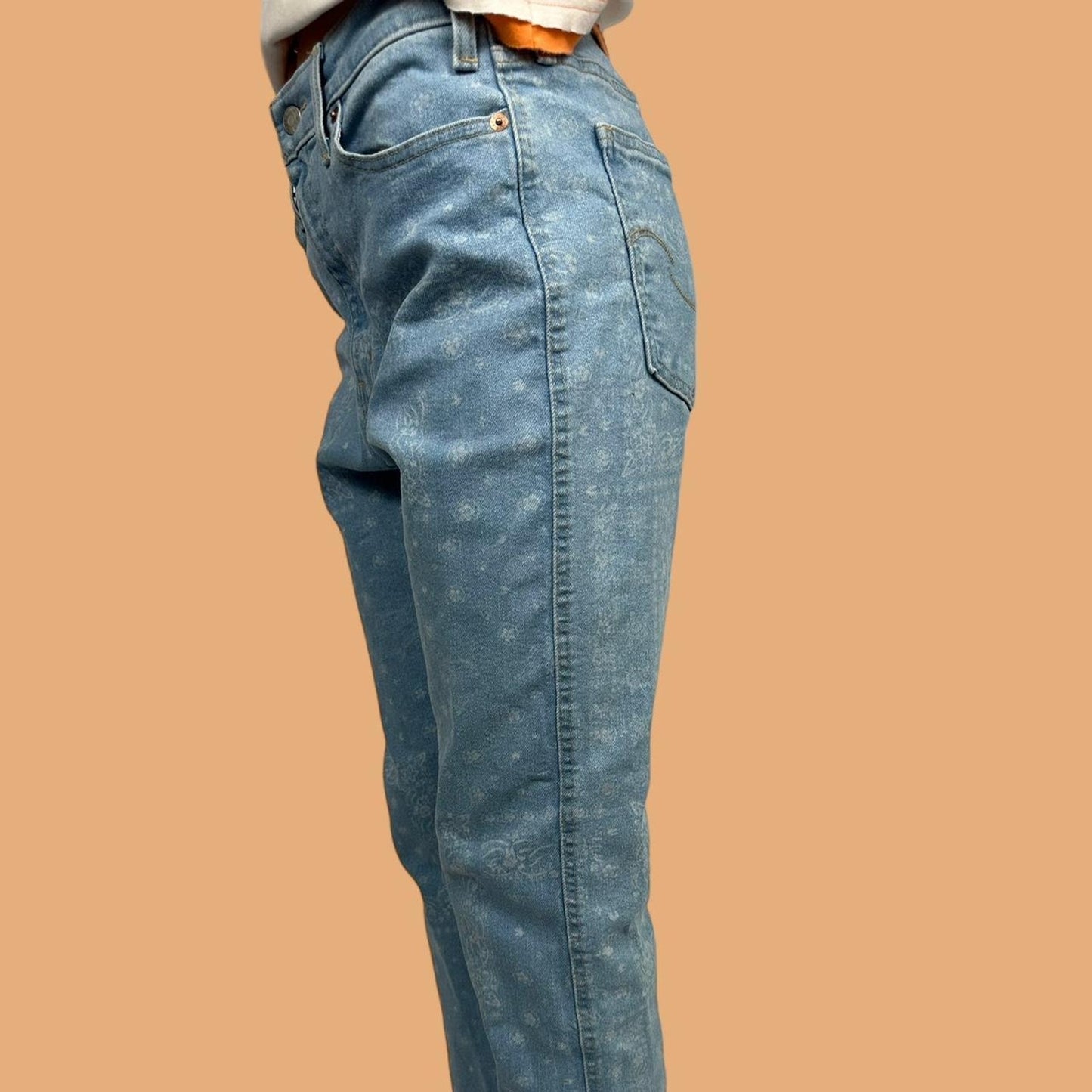 Levis paisley pants pants