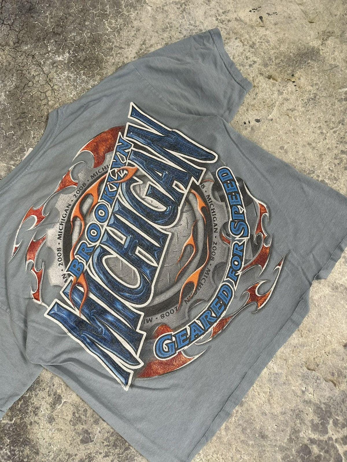 Vintage Thrashed Brooklyn Bikes Flame Tee