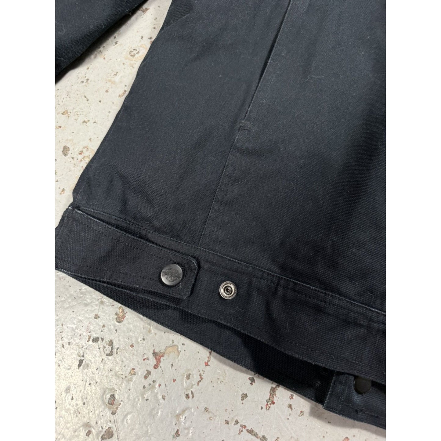 Vintage Harley Davidson Distressed Biker Jacket