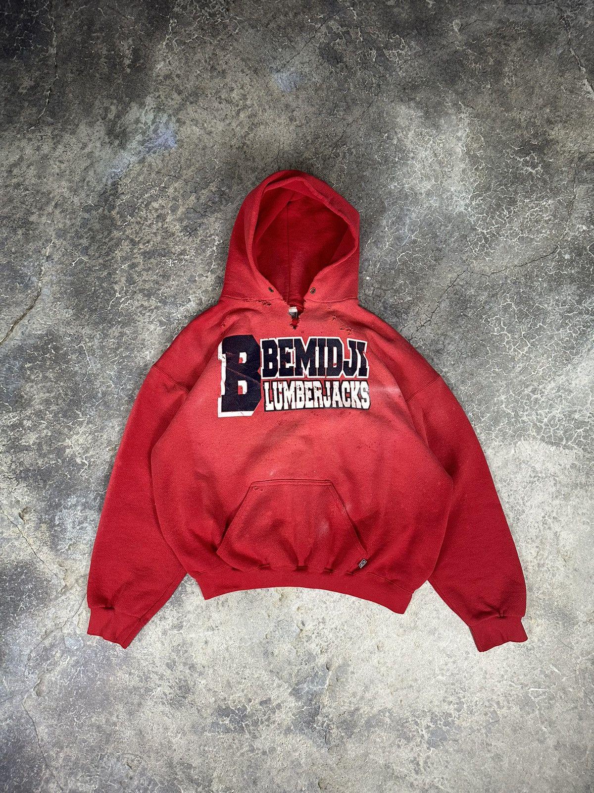 Vintage Thrashed Lumberjacks Hoodie