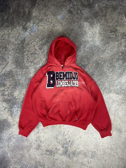 Vintage Thrashed Lumberjacks Hoodie