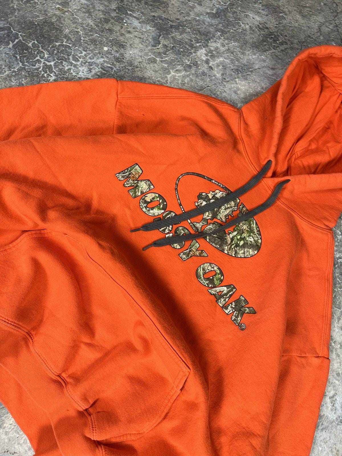 Vintage Realtree Mossy Oaks Neon Orange Hoodie