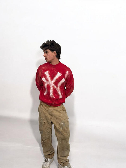 Vintage Yankees Painter Hoodie