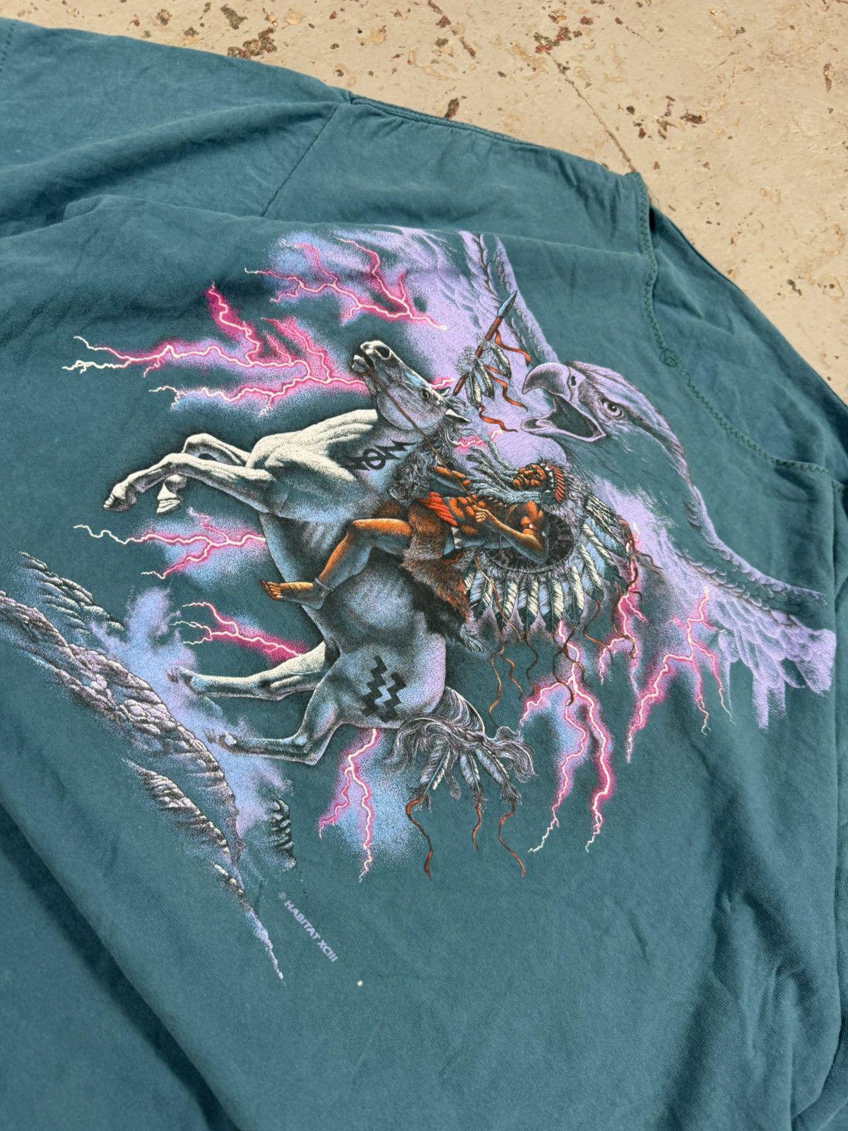 Vintage Wyoming Native Lightning Tee