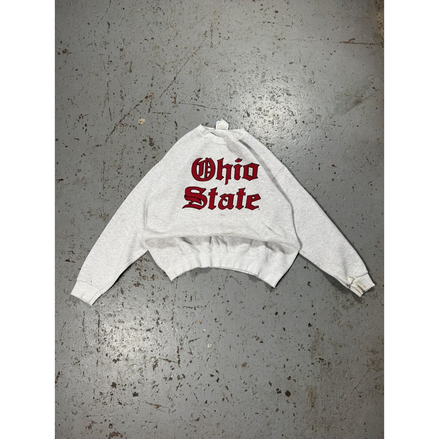Vintage Ohio State Football Old English Crewneck Sweater