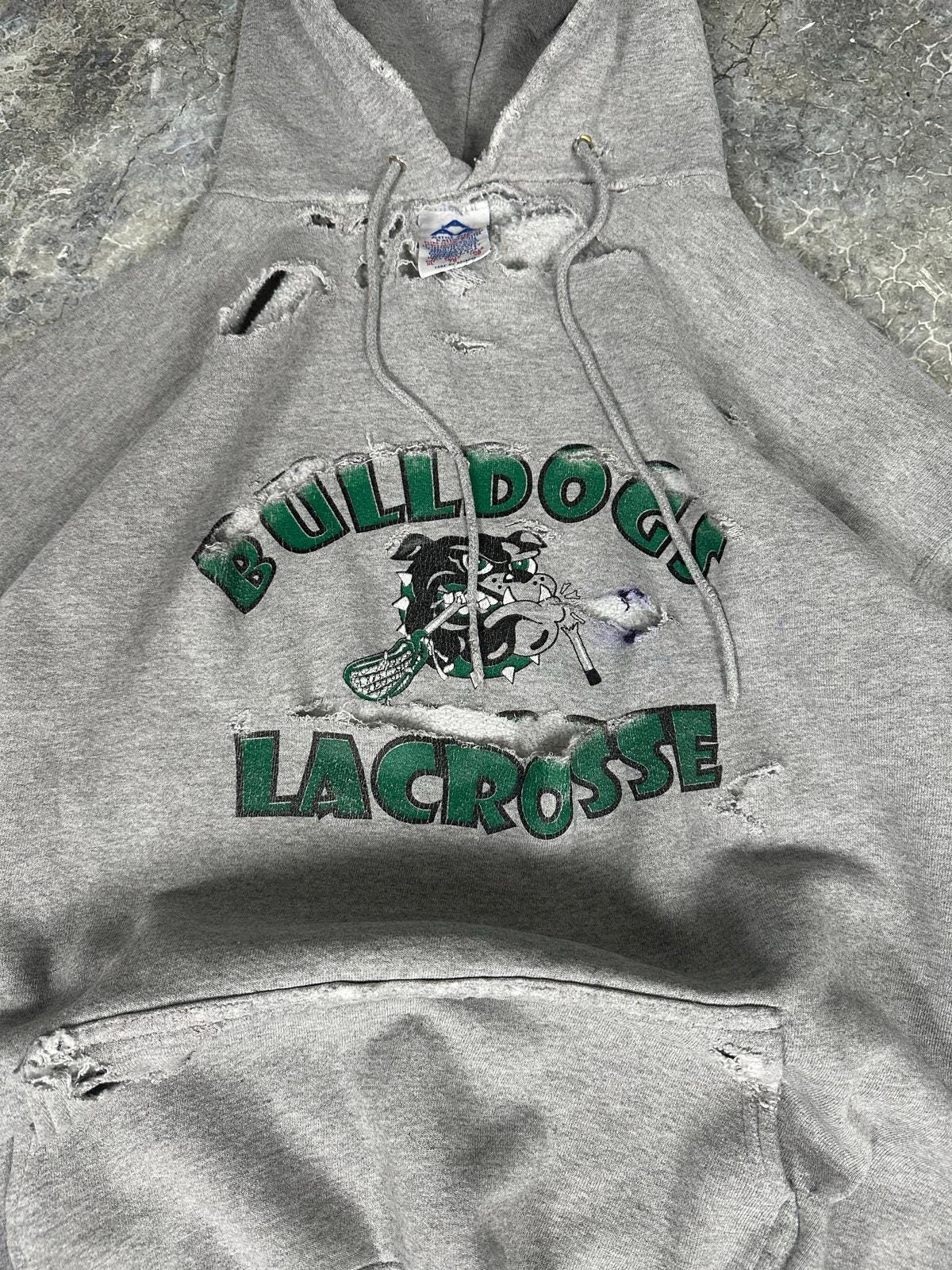 Vintage Thrashed Bulldogs Hoodie