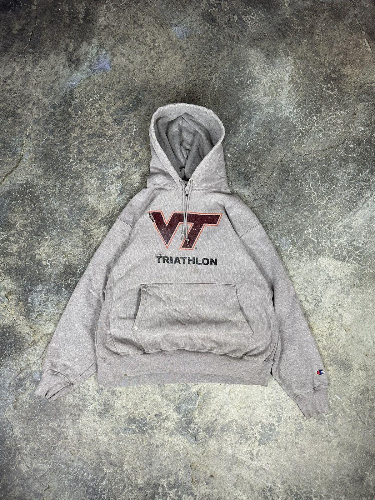 Vintage Thrashed Champion Hoodie