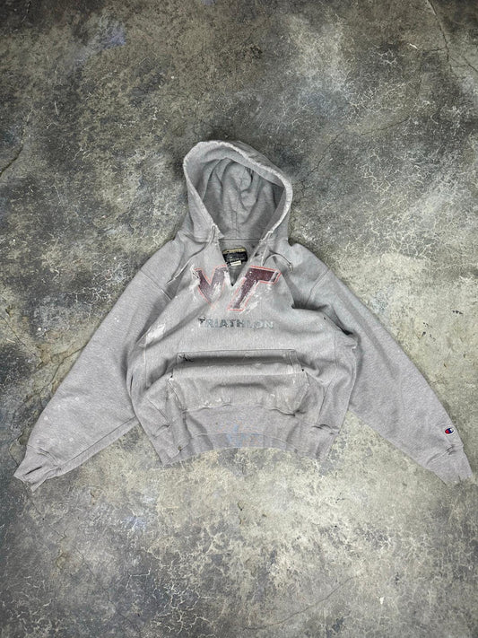 Thrashed Virgina Tech Hoodie