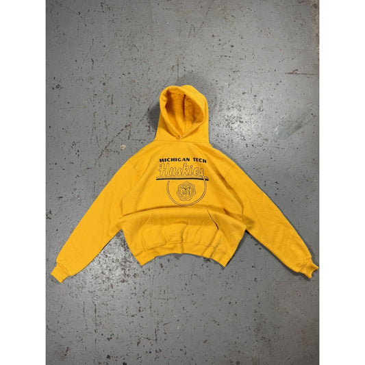 Crazy Vintage Michigan Tech Huskies Russell’s Classic Hoodie