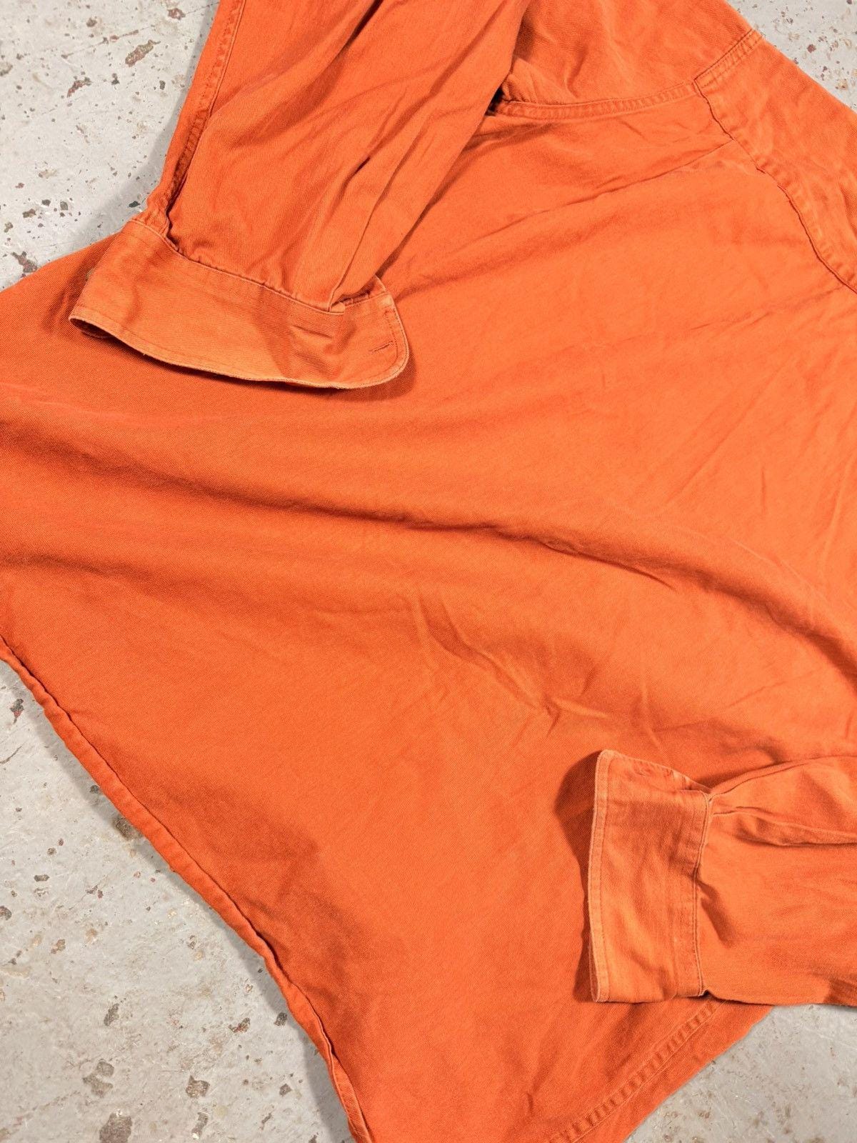 Vintage Burnt Orange Western Wrangler Button up Cowboy Tee