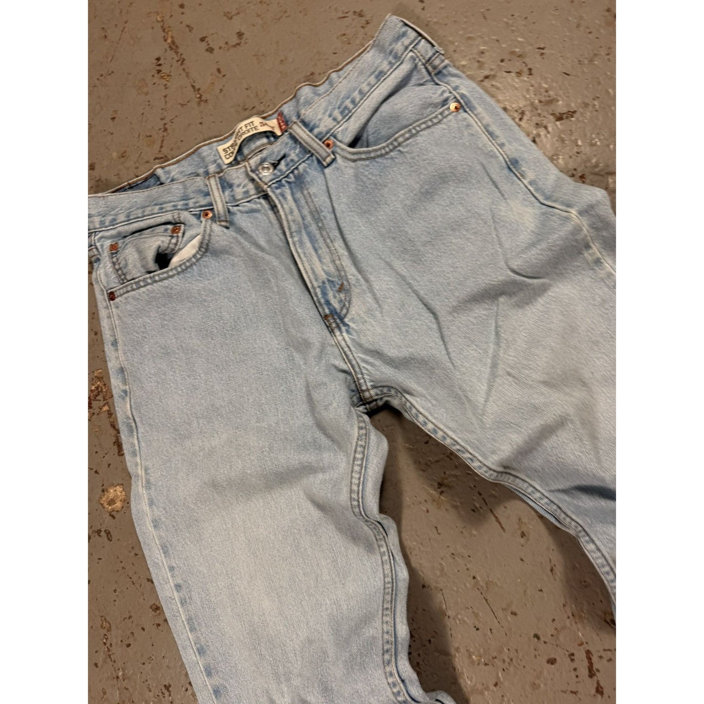 Vintage 505 Levis Straight Fit Denim