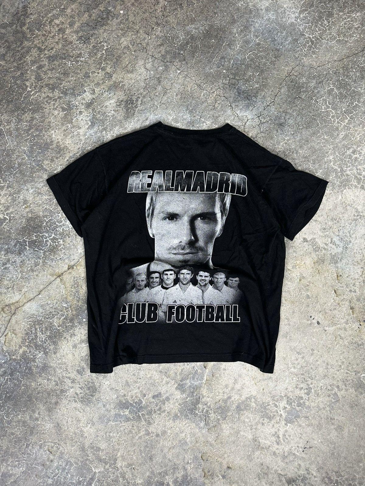 Vintage Real Madrid David Beckham Croppedtee