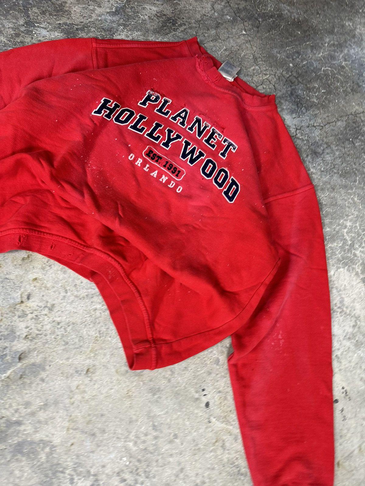 Vintage Thrashed Planet Hollywood Crewneck