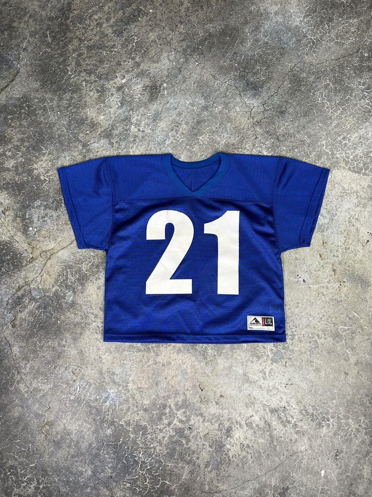Vintage Mesh Cropped Football Jersey