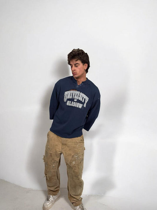 Vintage Glasgow Distressed Crewneck