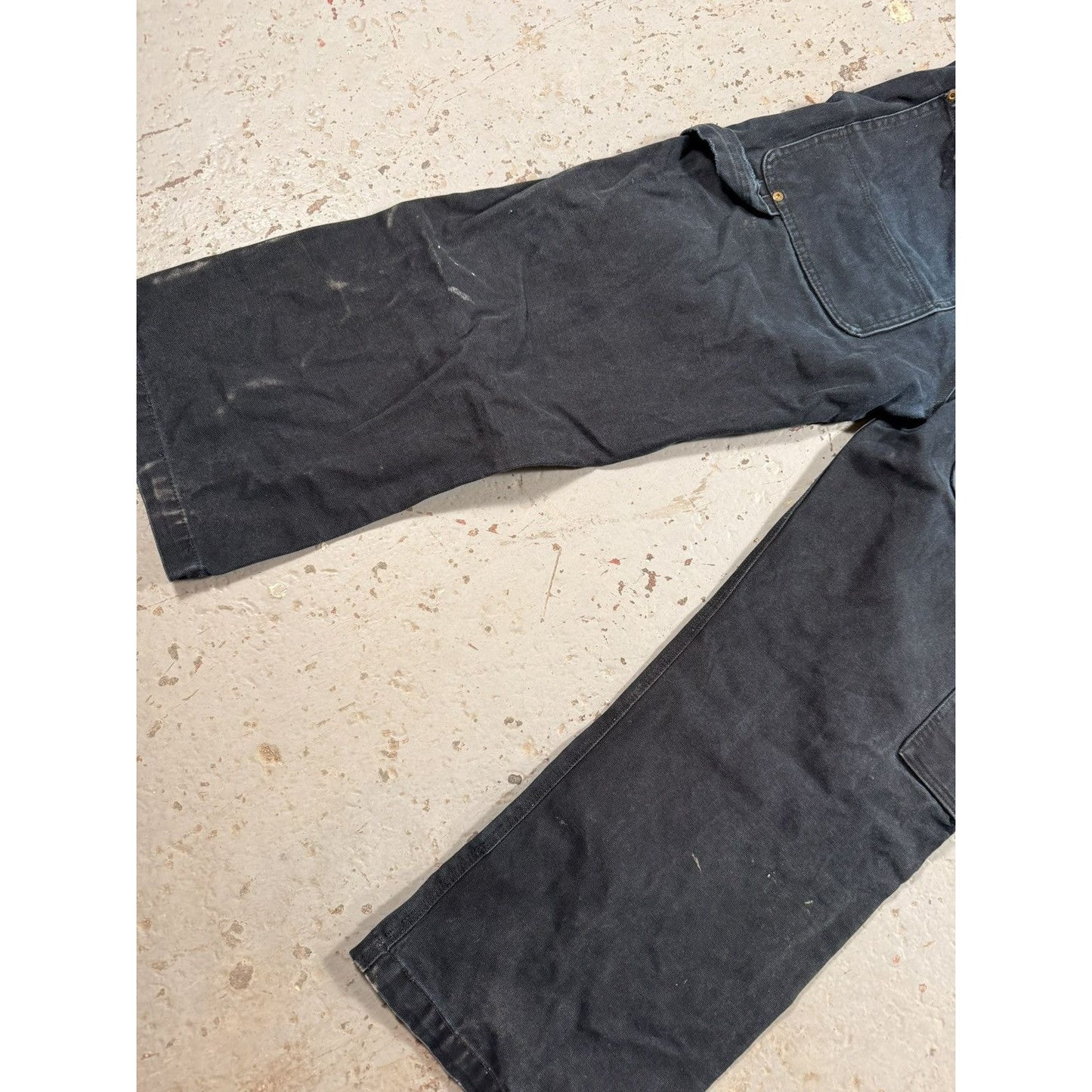 Vintage Dickies Black Denim Painter Overalls