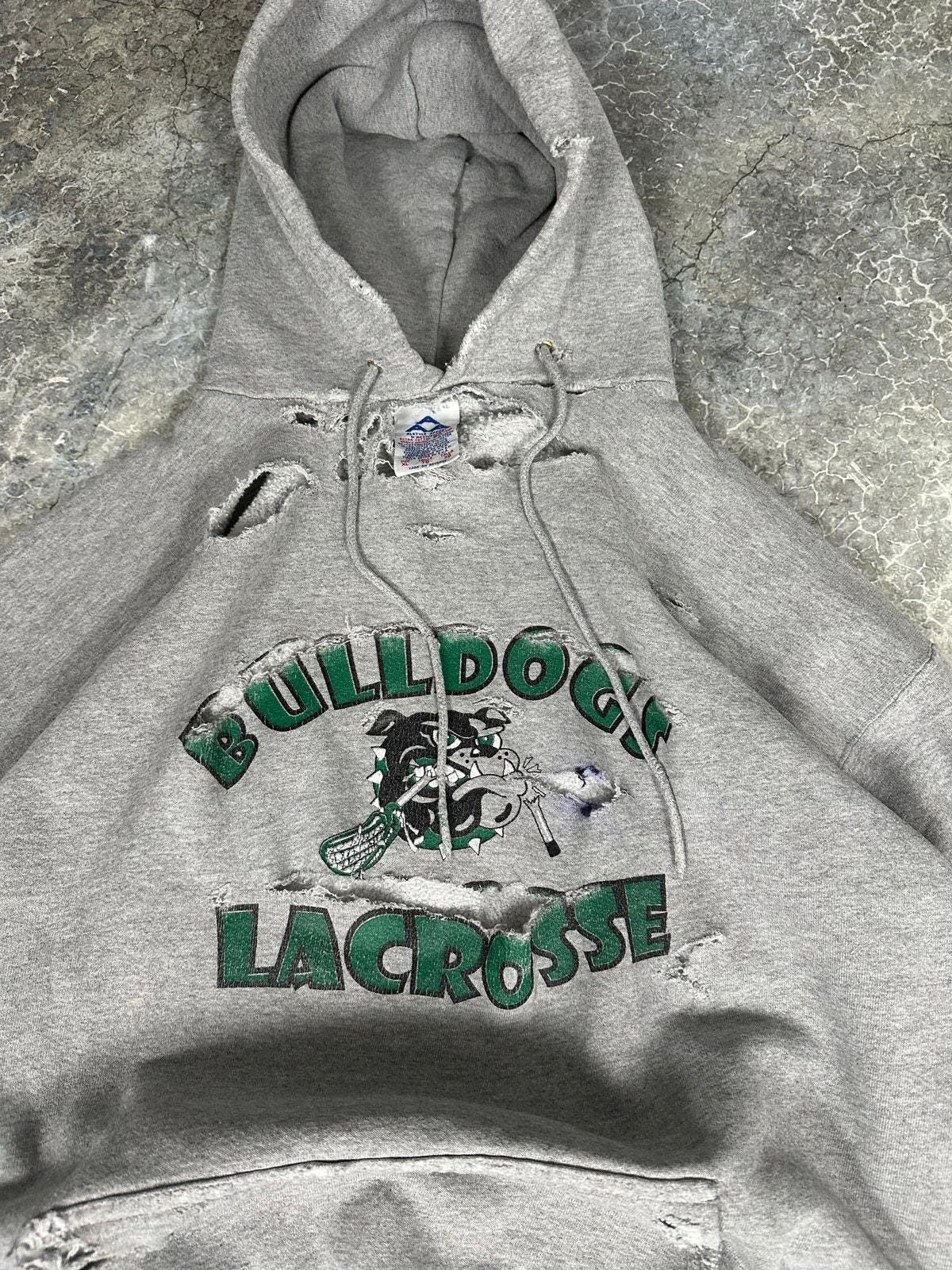 Vintage Thrashed Bulldogs Hoodie