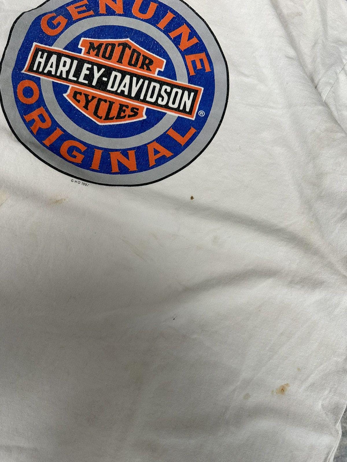 Vintage Thrashed Harley Davidson Tee