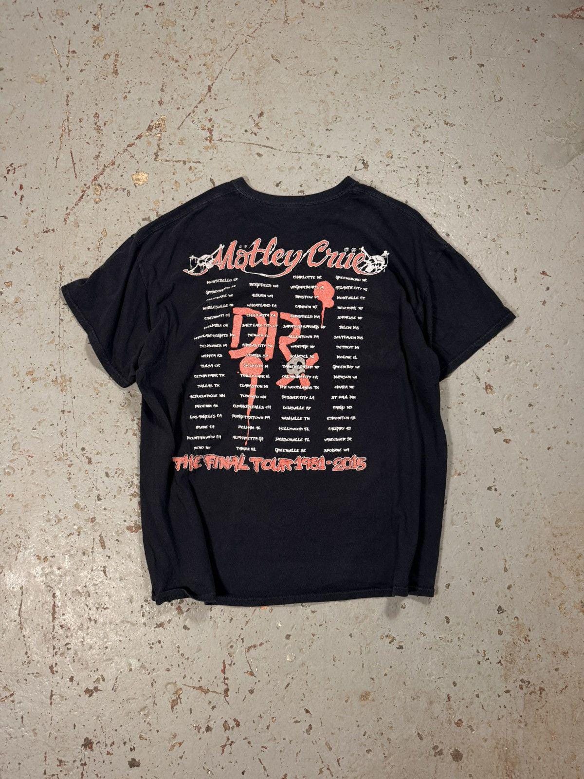 Motley Crew Pentagram Band Tee