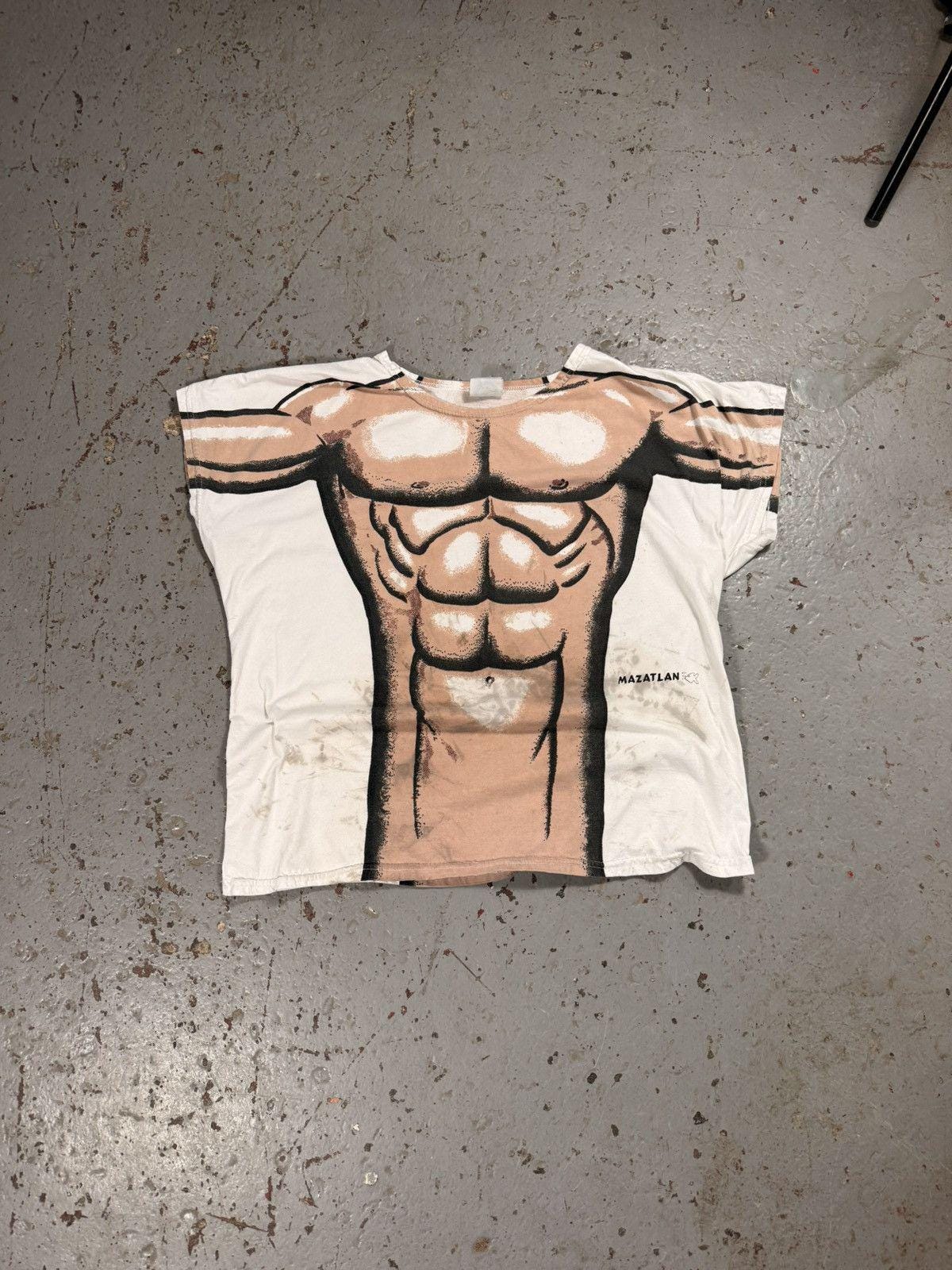 Vintage Cancun Muscle Man Spray Tee