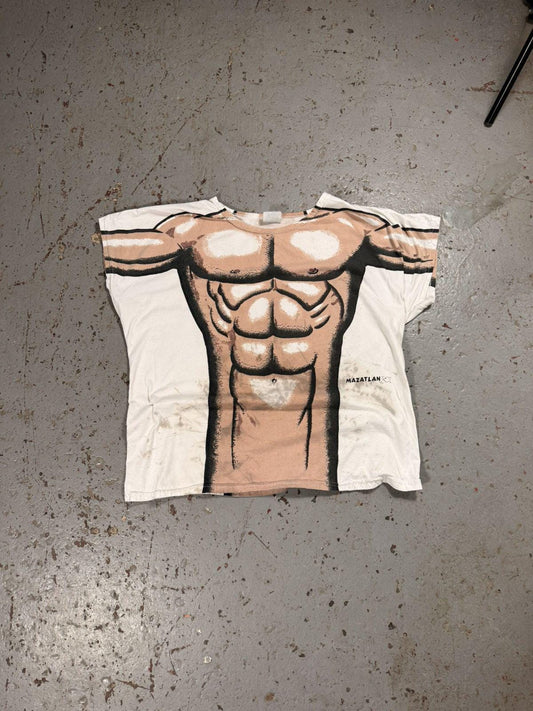 Vintage Cancun Muscle Man Spray Tee