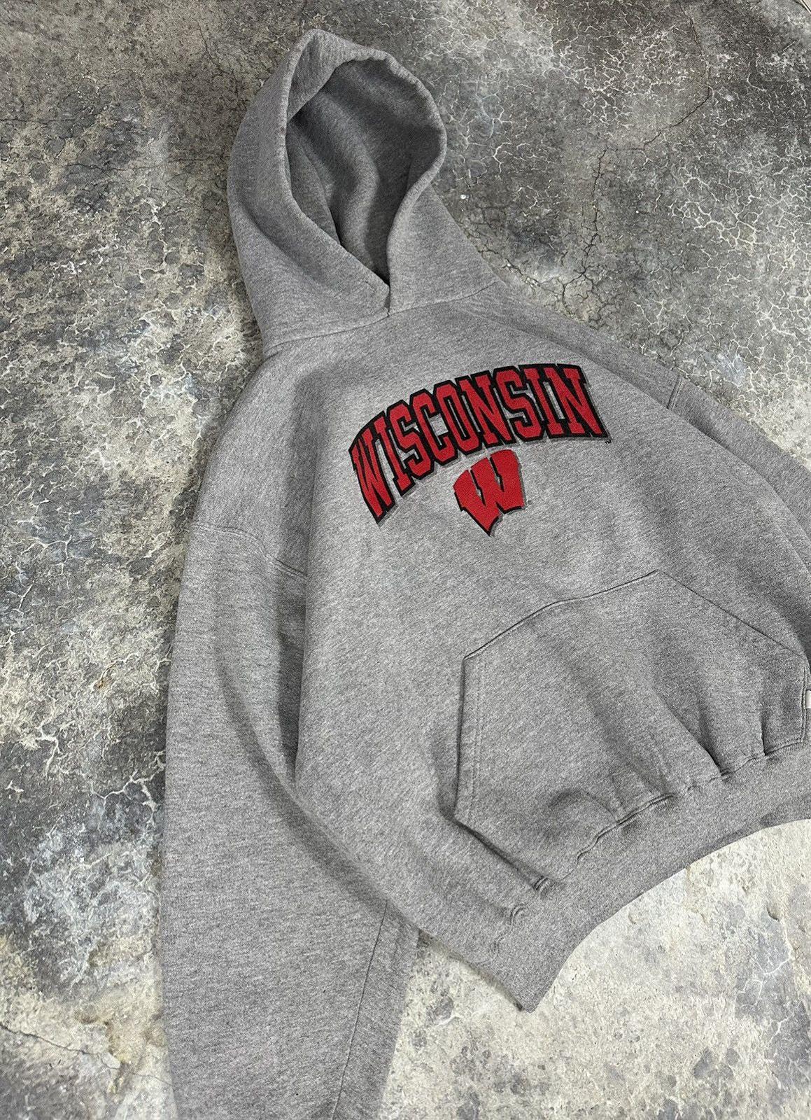 Vintage Russell Atheltics Wisconsin U Hoodie