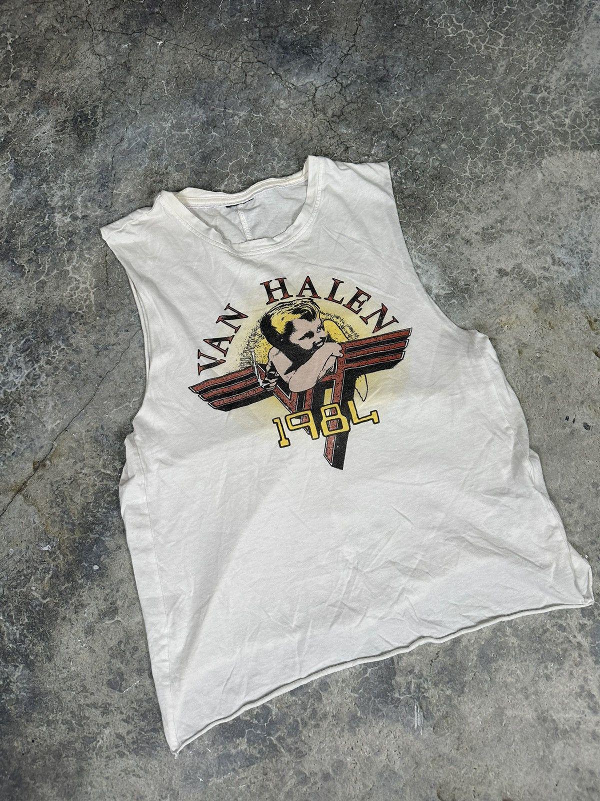 Vintage Van Halen cutoff