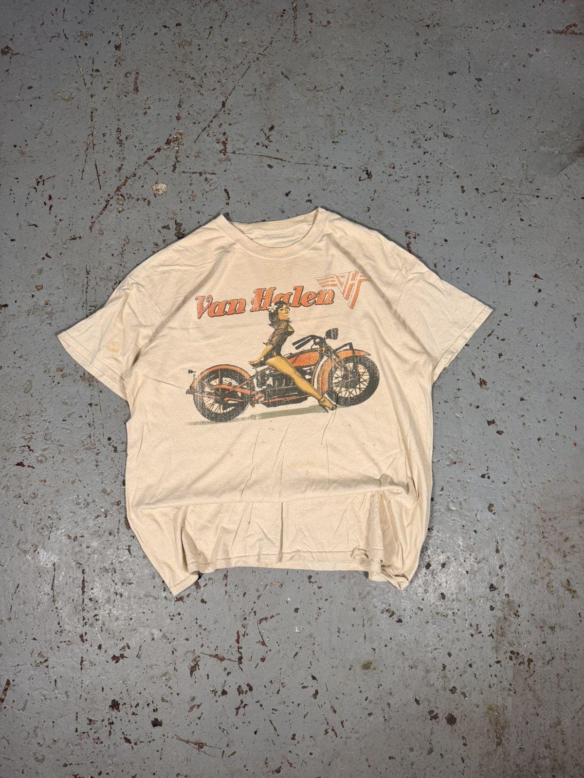 Vintage Van Halen Motorcycle Tee