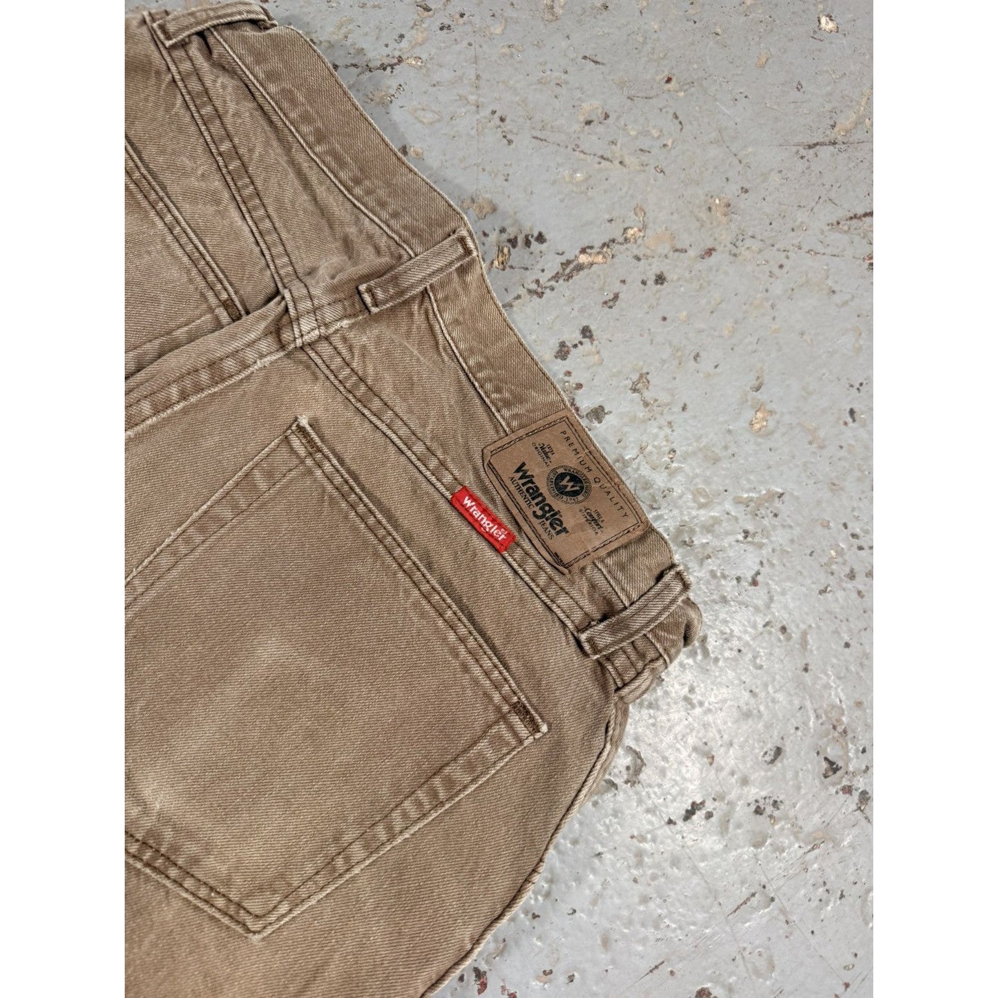 Vintage Classic Mocha Brown Wrangler Denim Pants