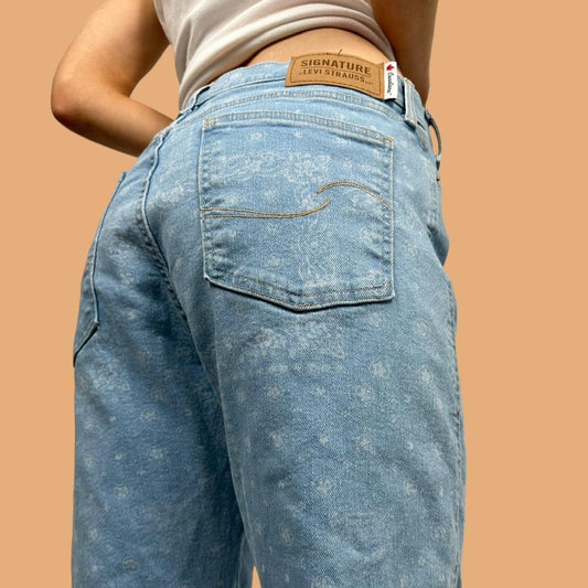 Levis paisley pants pants