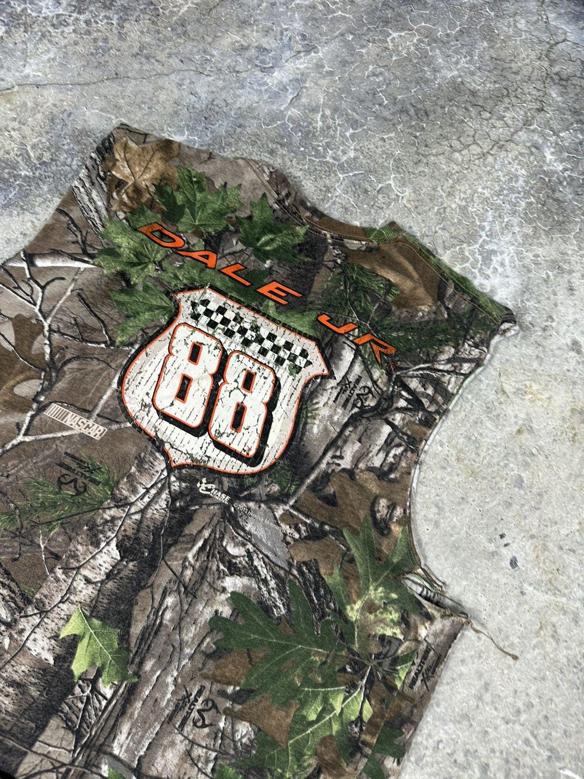 Thrashed Dale Jr NASCAR Realtree cutoff