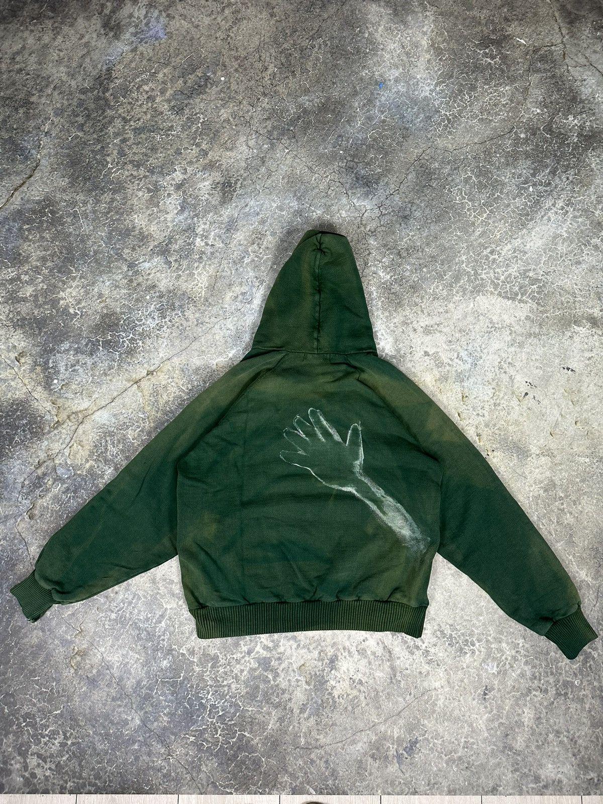 Vintage Faded “hands” Hoodie