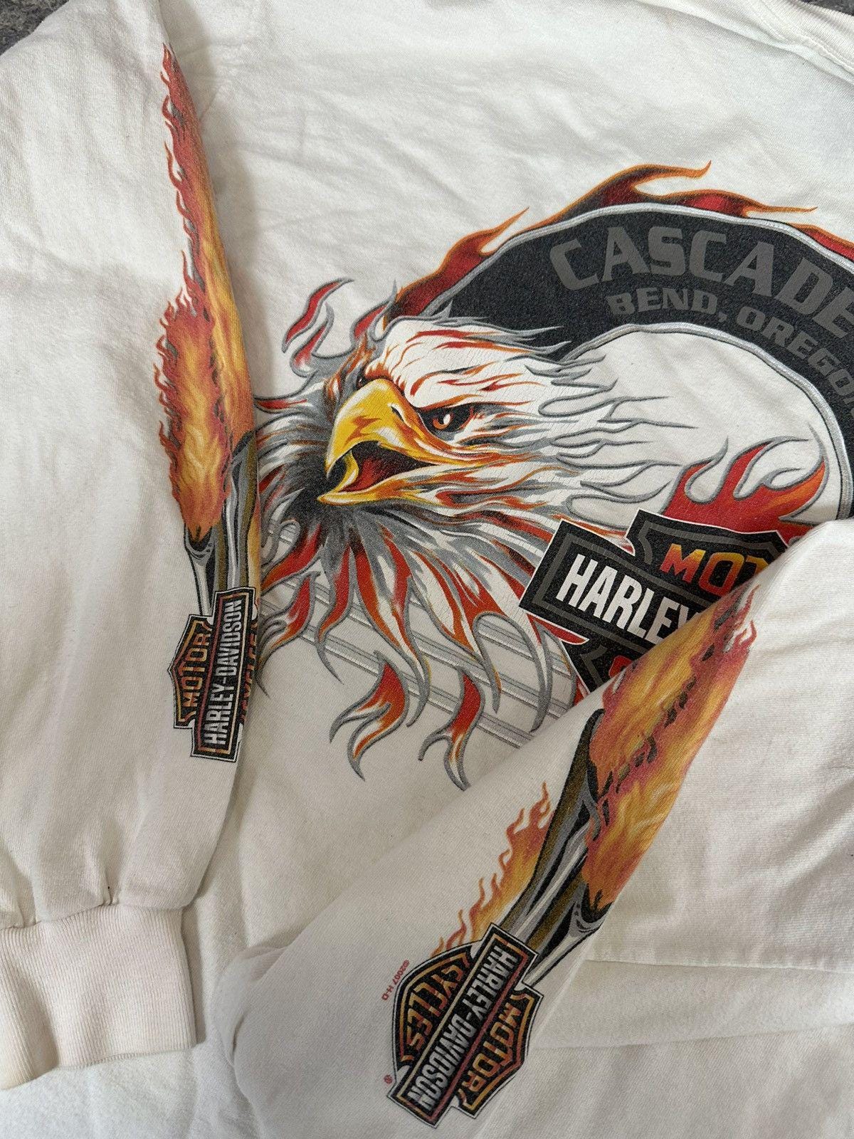 Vintage Harley Davidson Flaming Longsleeve