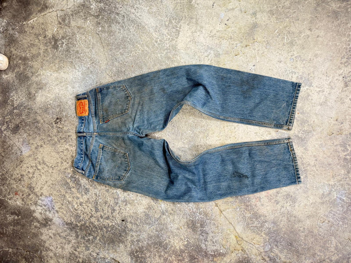 Vintage Distressed Levi Denim