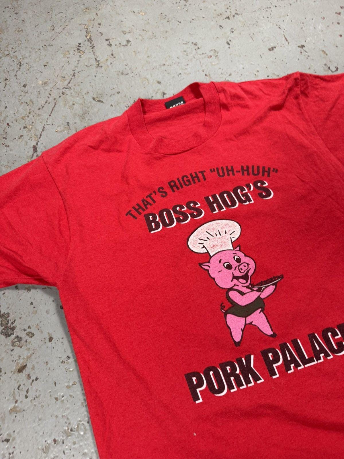 Vintage Boss Hogs Pork Palace Pig Tee