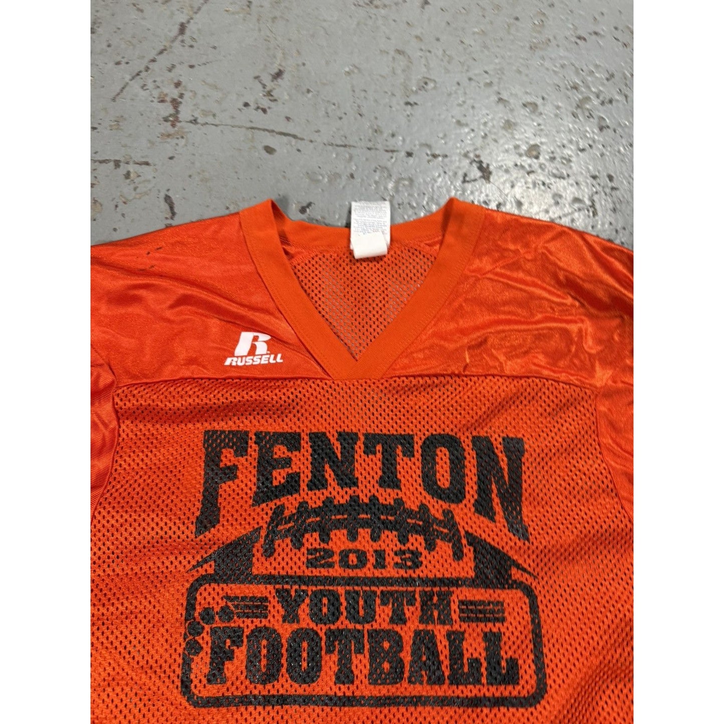 Vintage Russell Athletic Fenton Practice Football Jersey