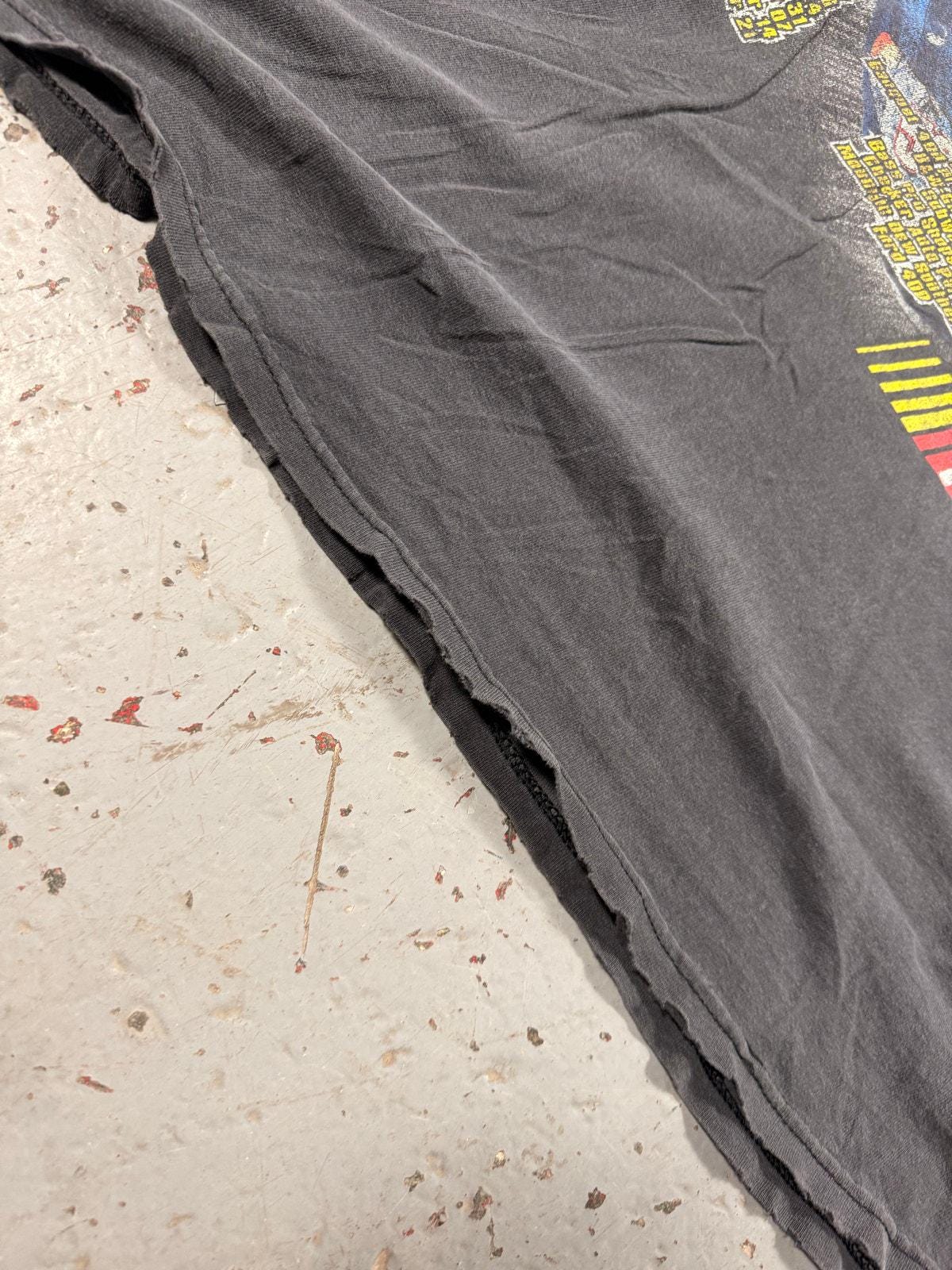 Vintage NASCAR Thrashed Cutoff