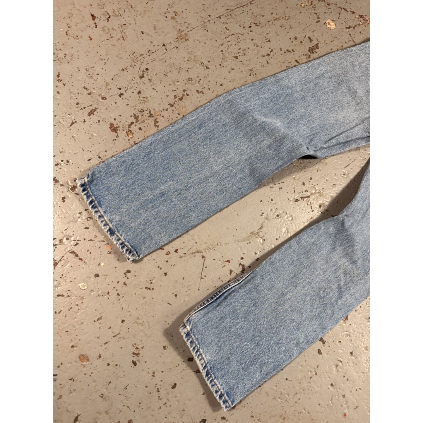 Vintage Orange Tag 505 Straight Levis Jeans