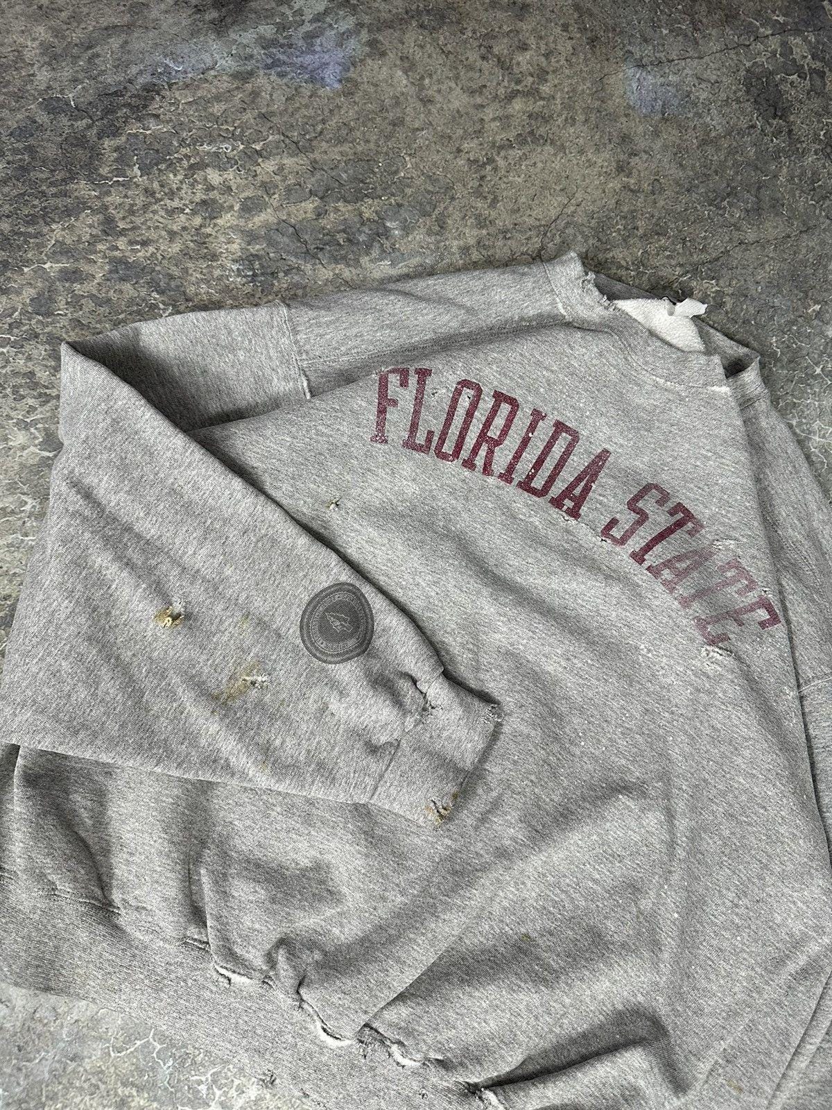 Vintage Nike Florida State Thrashed Crewneck