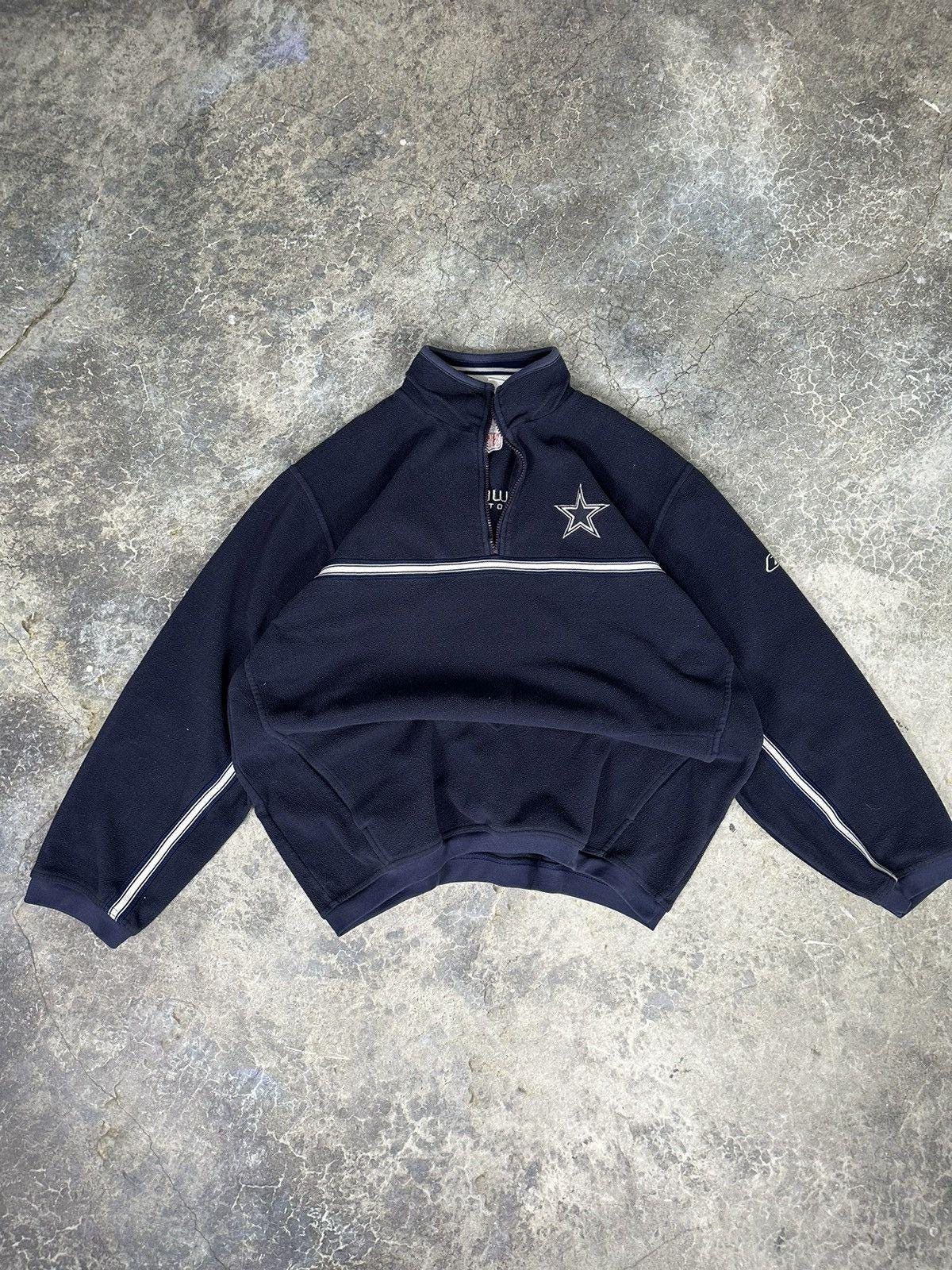 Vintage Dallas Cowboys Quarterzip Fleece