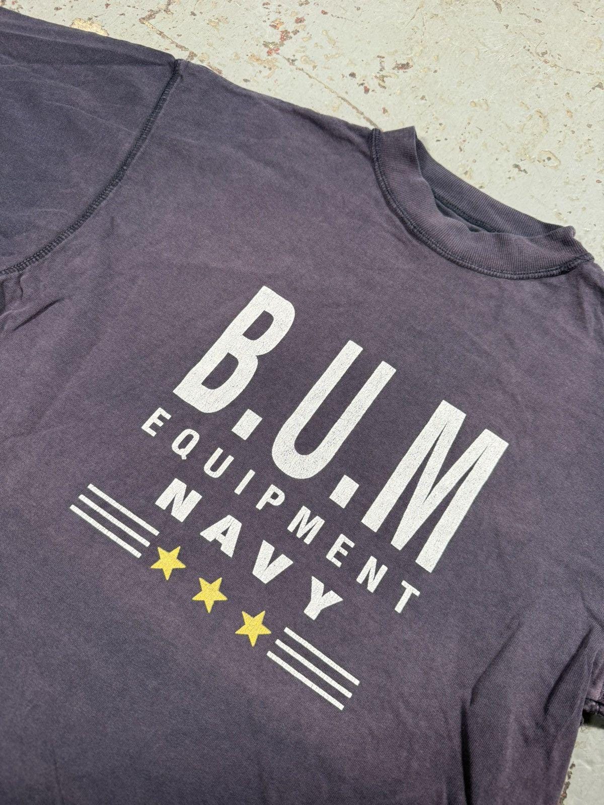 Crazy Vintage BUM Navy Longsleeve Tee