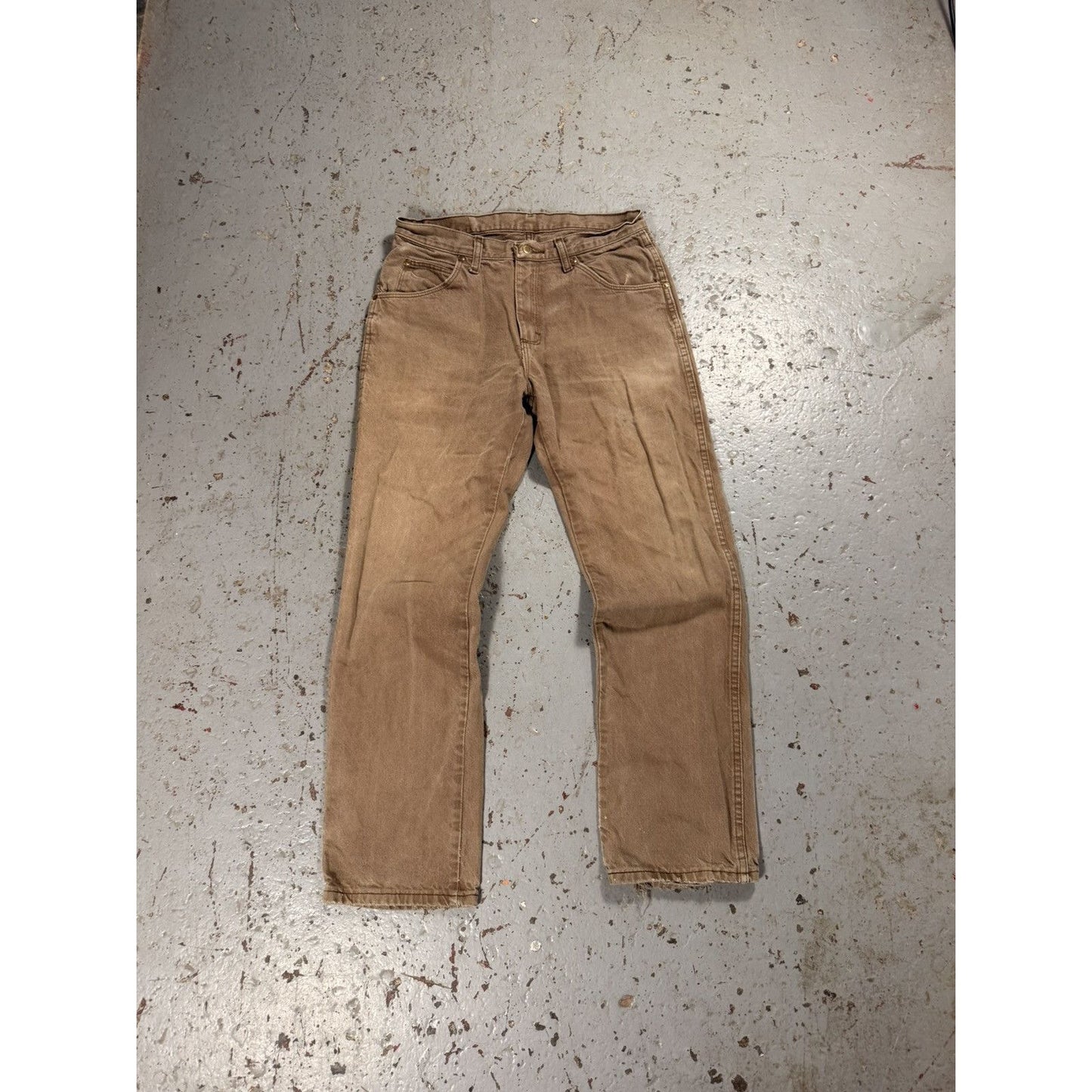 Vintage Classic Mocha Brown Wrangler Denim Pants